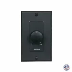 Mono autoformer attenuator, 100W, priority relay, 1-gang