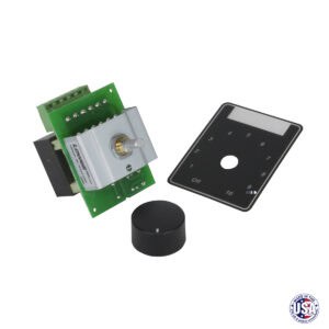 Mono autoformer attenuator, 100W, priority relay, rackmount