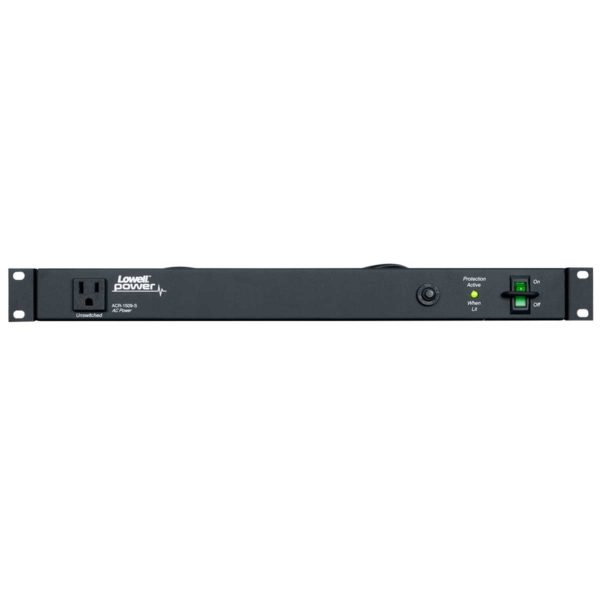 ACR-1509-S: Rackmount power, 15A outlets, surge suppression