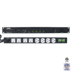 rackmount 4-step power sequencer, 15A outlets