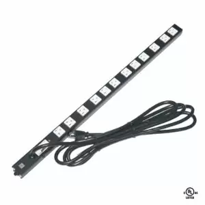 20A, 12 outlet, power strp