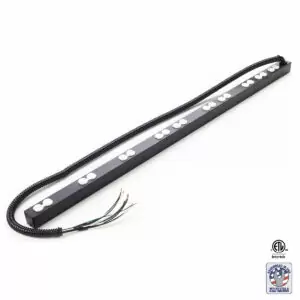 20A, 20 outlets, hardwired 6 circuit AC power strip