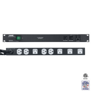 15A PDU with surge protection