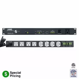 15A POWER PANEL WITH RPC AND SURGE SUPPRESSION