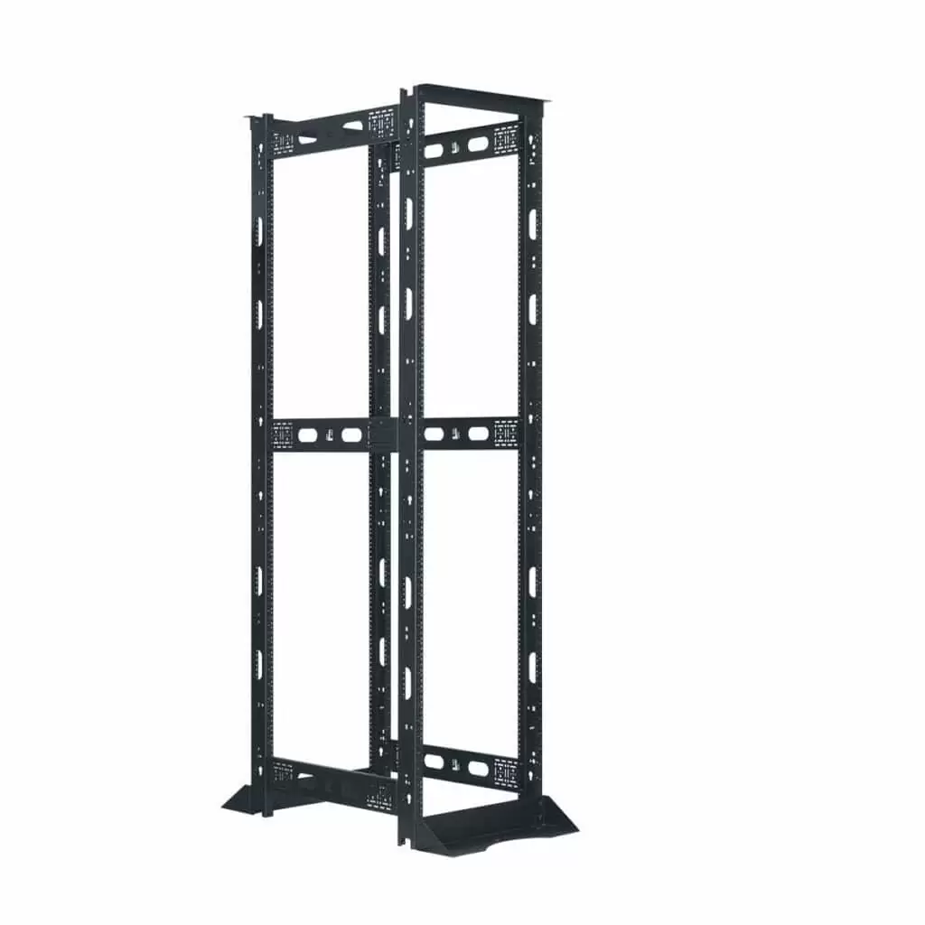 NR4P series, four post network rack