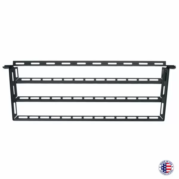 19 inch rack mount cable bars, straight or offset, stackable