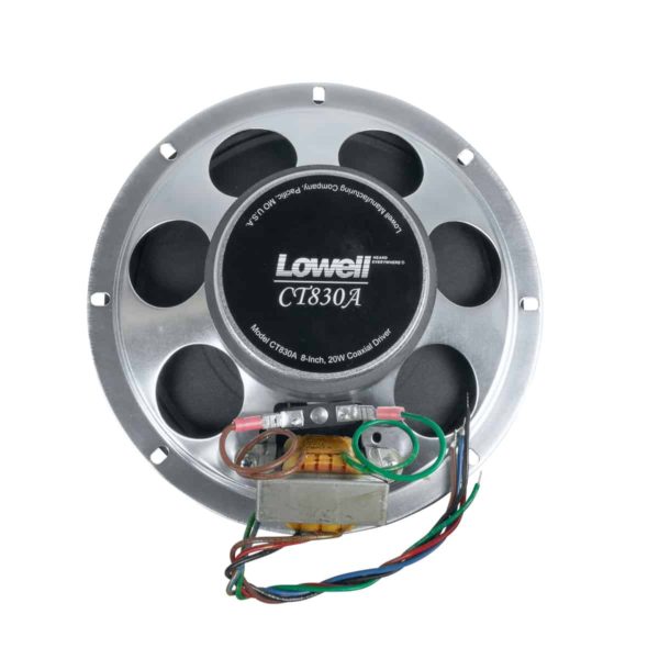 CT830A: 8-inch 20W Coaxial Driver with 4W transformer