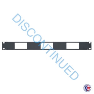 D3P-1 DECORA-STYLE DEVICE PANEL WITH 3 PUNCHES