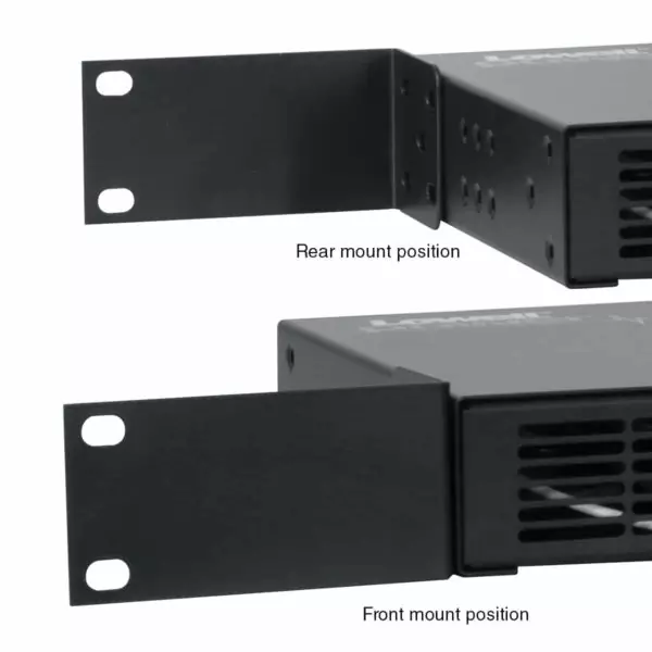 Mounting bracket positions for DCP Series