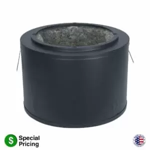 STEEL ENCLOSURE FOR 8 INCH SPEAKER, DX108