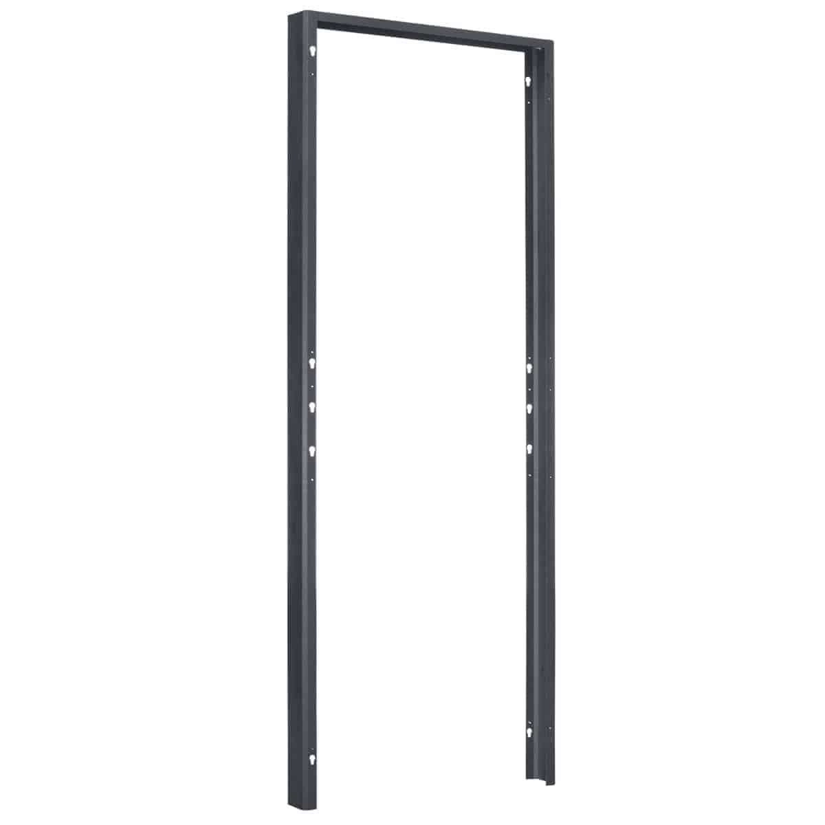 Cable chase for gangable racks, 44"H x 32" deep