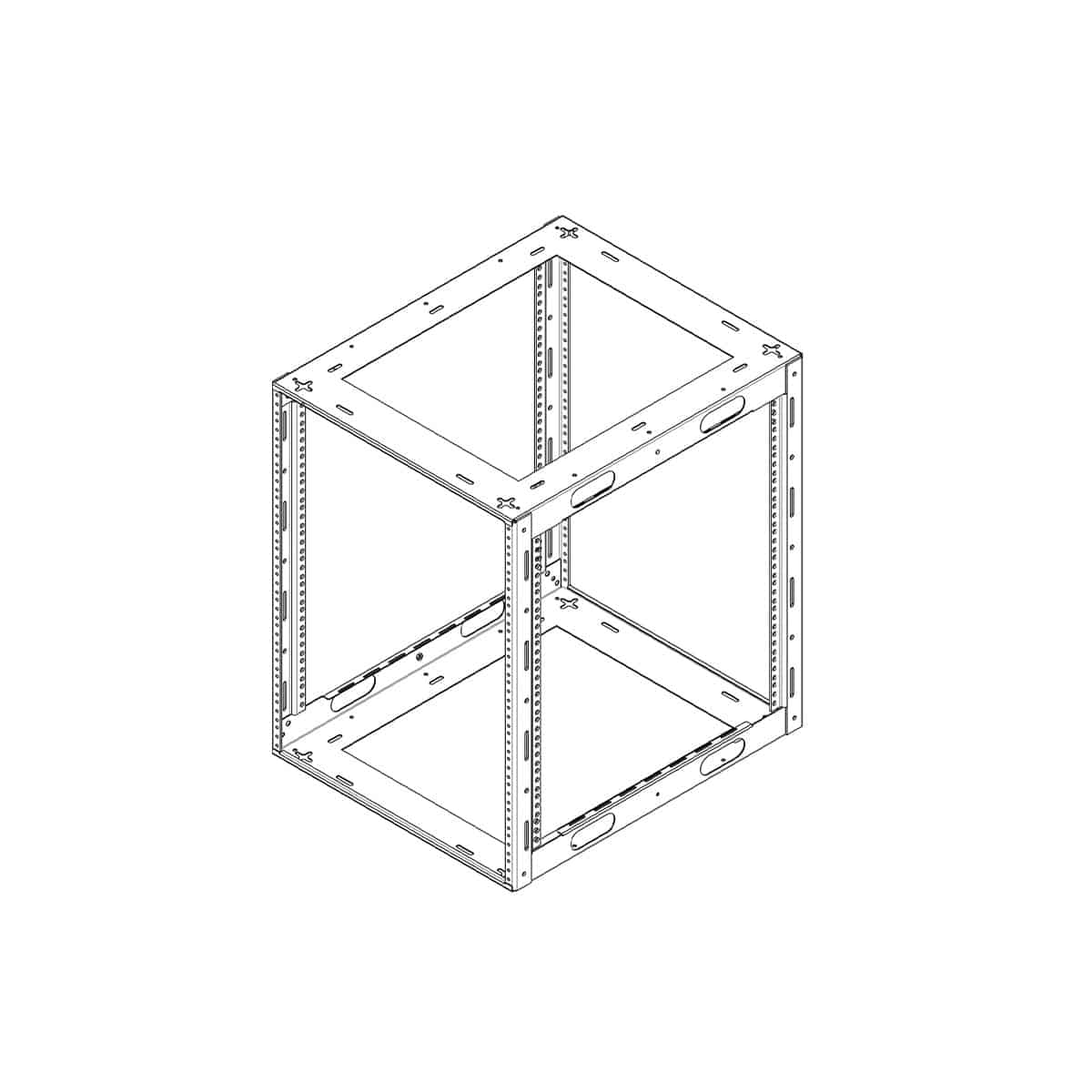 LCR-1423: Credenza Rack 14Ux23D - Image 4