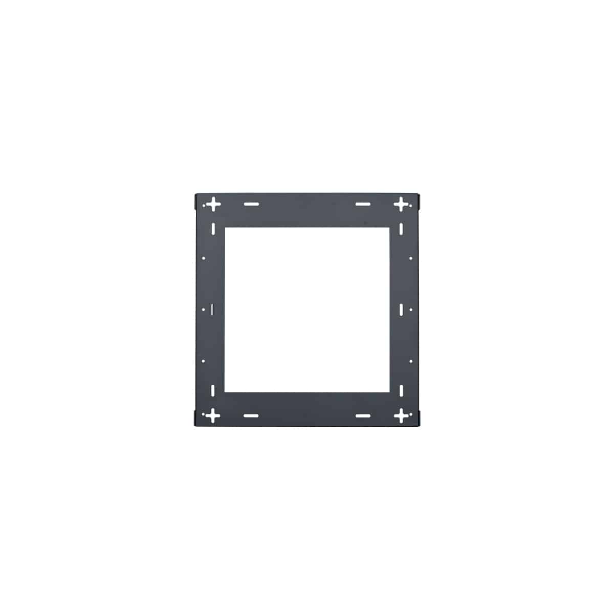 16U x 20"D welded credenza rack, top / base