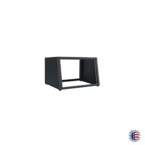 desktop rack, sloped front