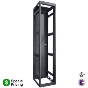 LGTR-5427, tall 22"W gangable rack
