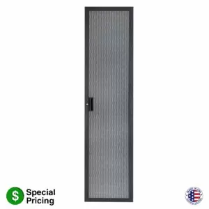 FULLY-VENTED DOOR FOR 23-IN WIDE RACKS