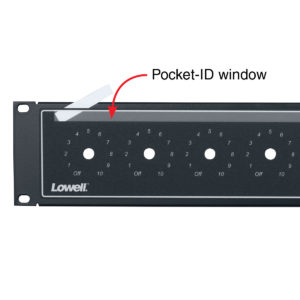 Rack Panel for 8 Volume Controls - Lowell