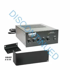 30A MIXER/AMPLIFIER WITH RACKMOUNT BRACKETS