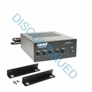 30A MIXER/AMPLIFER WITH WALL-MOUNT BRACKETS