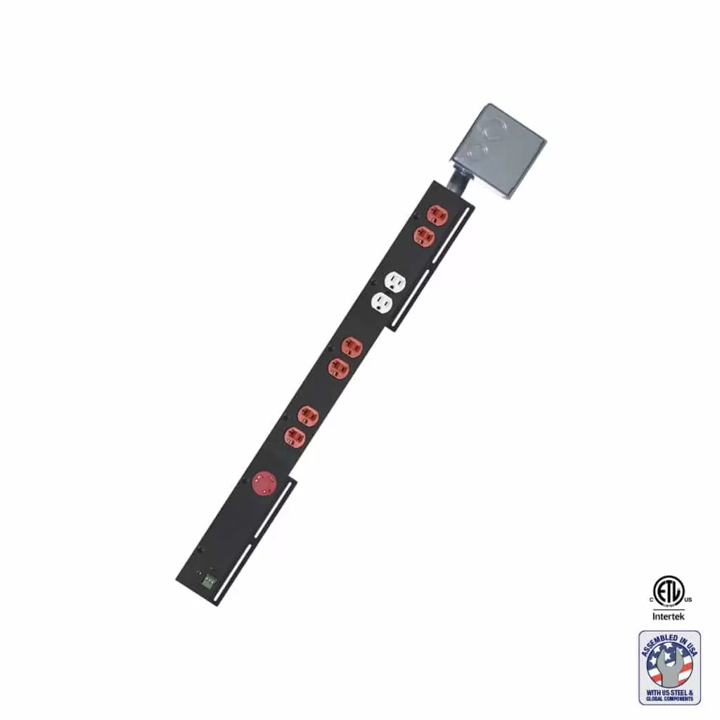 Power Module Strip POWERSTAC™ | Modular Power Strip - Lowell Manufacturing
