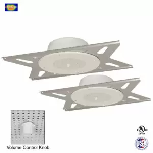 RPAK-810-72K is a UL listed in-ceiling speaker kit