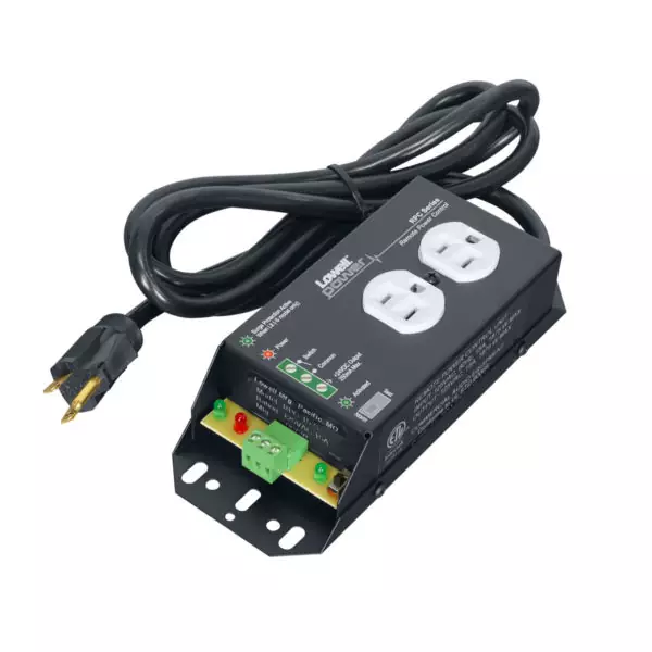 Standalone remote power control, 15A, surge suppression, classic connections