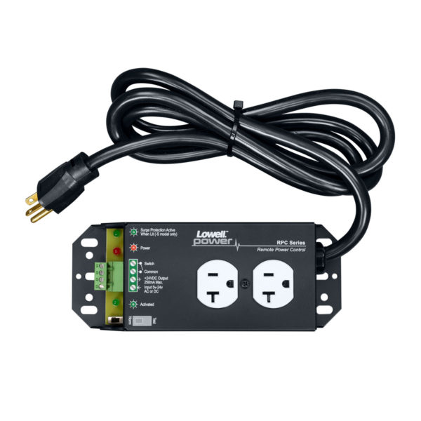 Standalone remote power control, 20A, surge suppression, classic connections
