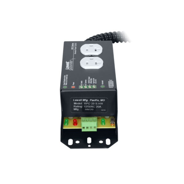 Standalone remote power control, 20A, surge suppression, hardwired, classic connections