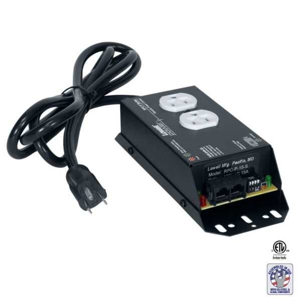 remote power control w/pass-thru connections