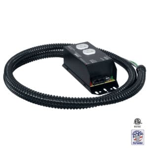 remote power control w/pass-thru connections