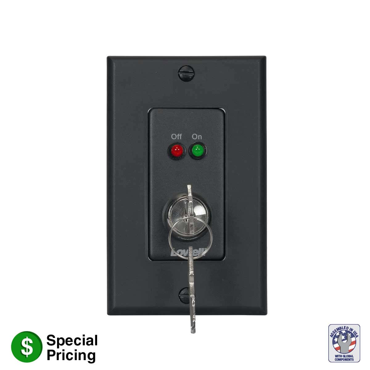 RPSB2-MKP-RJ: Key Switch Momentary