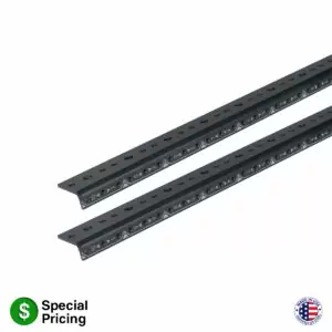 RACK RAILS FOR CUSTOM MILLWORK