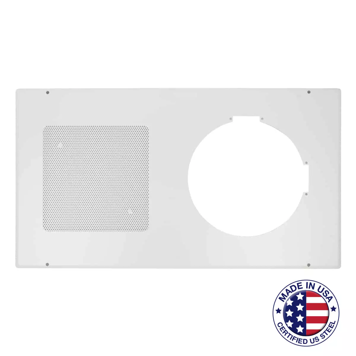 Square Grille with Frame for Surface Mount ClockSpeaker Center