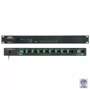 rackmount 8-step power sequencer, rj45 connections