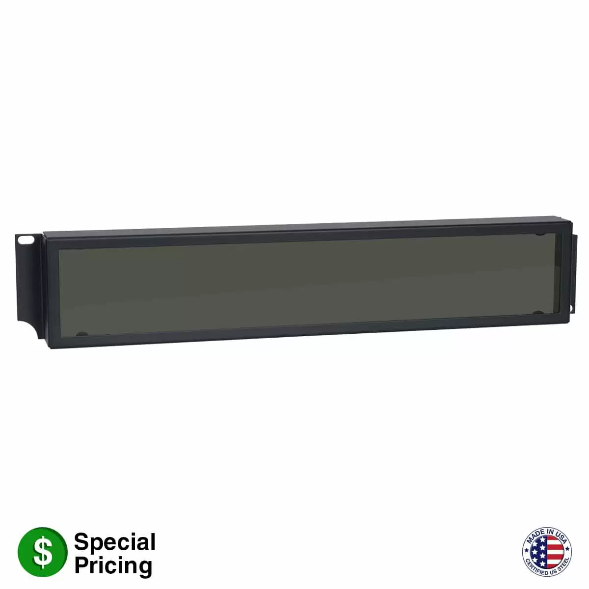 PLEXIGLASS SECURITY PANEL, 2u