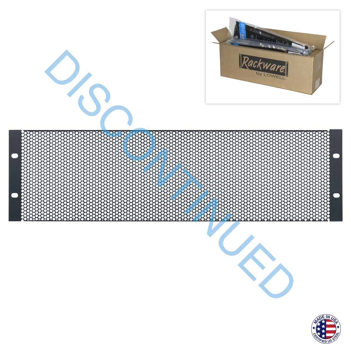 SVPL-3CC 3U vented panel