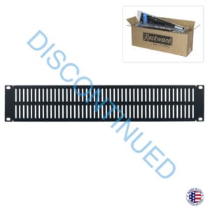 2U SLOTTED VENT PANEL MULTI PACK