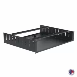utility shelf with clamps