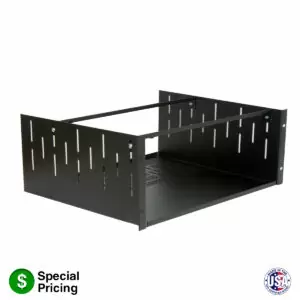 4U UTILITY SHELF WTIH CLAMPING BRACKET, USVC415