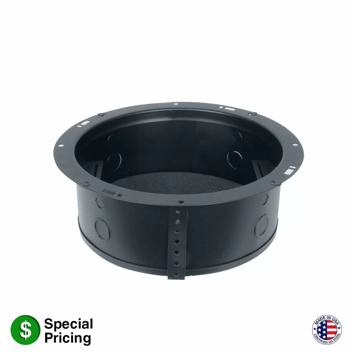 RECESSED BACKBOX FOR 8 IN. SPEAKER